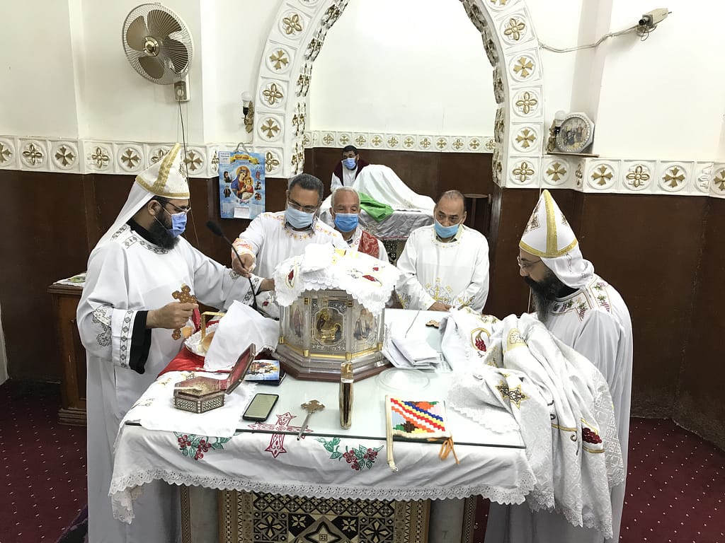 5A6AC5398E594B79921A68B09BF1E394 | كنيسة الشهيدة دميانه بفاو قبلى