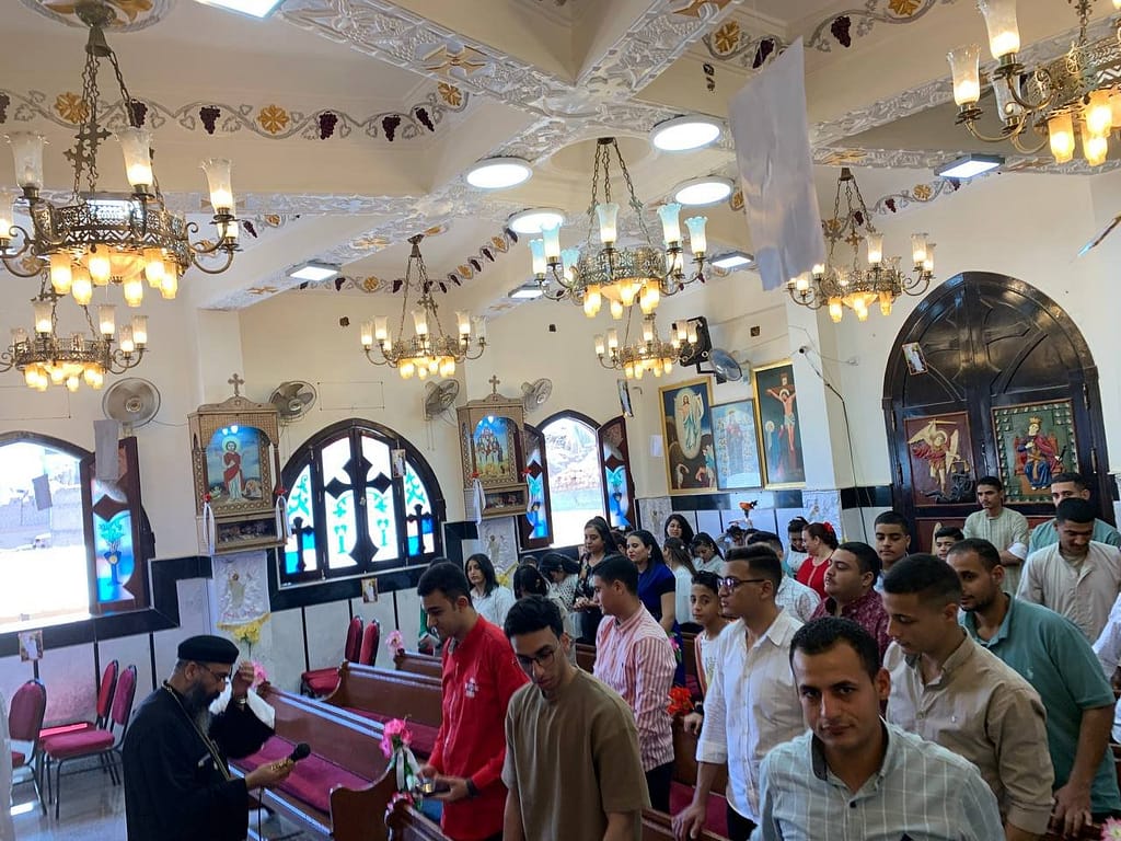 59001691725272023661217664079247850782535 | كنيسة الشهيدة دميانه بفاو قبلى