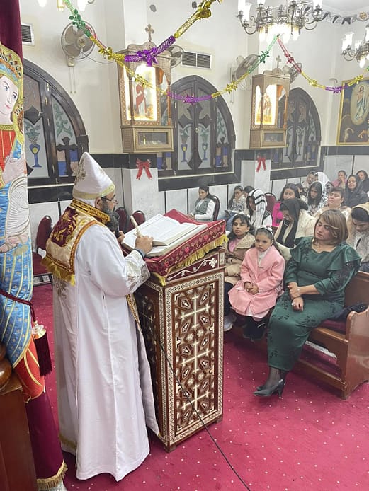 47322299610063076248583057484512808083667433n | كنيسة الشهيدة دميانه بفاو قبلى