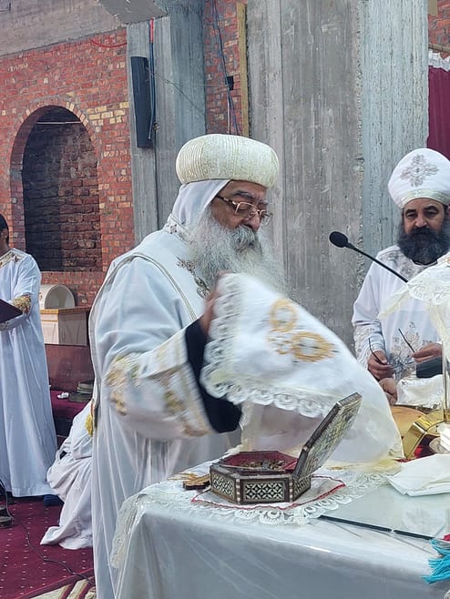 48222974020981119540384674029714839008962709n | كنيسة الشهيدة دميانه بفاو قبلى قداس الاربعاء الثالث من الصوم المقدس | الانبا تكلا مطران دشنا بكنيسة الشهيدة دميانه بفاو قبلي