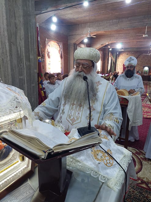 48223707520981114473718518908602424350810716n | كنيسة الشهيدة دميانه بفاو قبلى قداس الاربعاء الثالث من الصوم المقدس | الانبا تكلا مطران دشنا بكنيسة الشهيدة دميانه بفاو قبلي