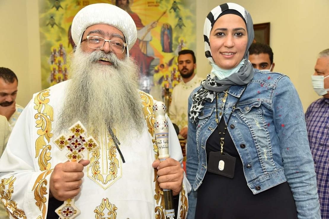 6879666907ba4ba5bc2665663b87e2eb | كنيسة الشهيدة دميانه بفاو قبلى