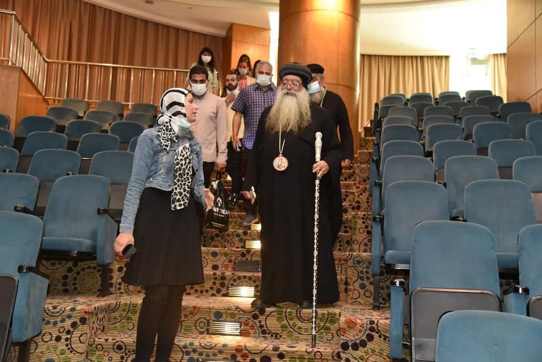 fc7accf59a6142f38fd17b10170d434a | كنيسة الشهيدة دميانه بفاو قبلى